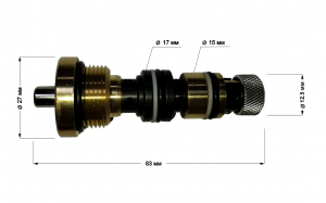 Клапан на тележку LM DF25-315/321